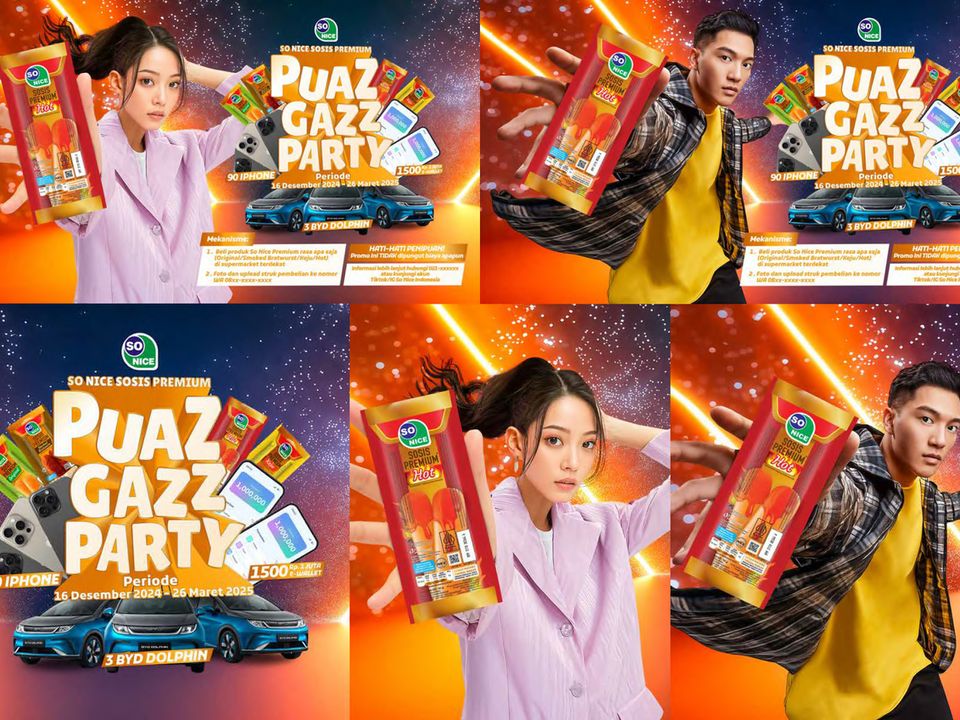 Japfa Food: So Nice: Puaz Gazz Party